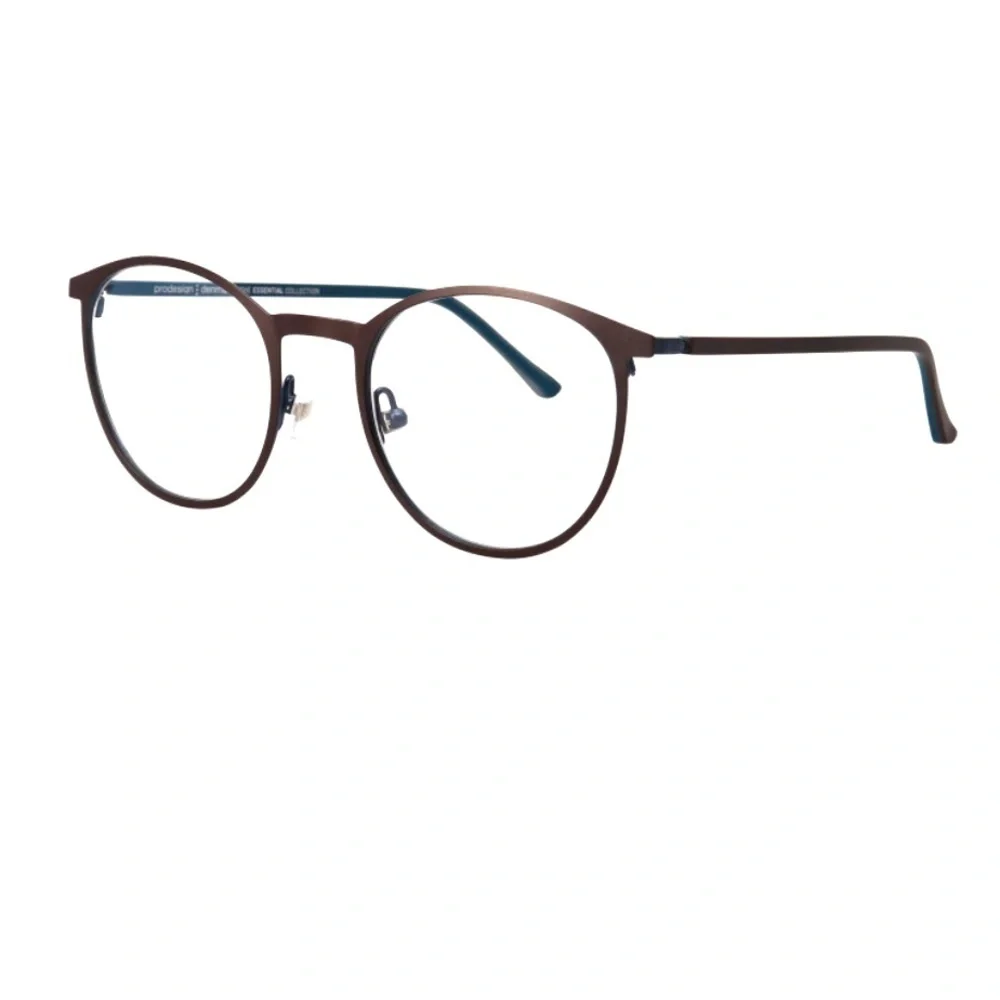 ProDesign Denmark 3171 Unisex Eyeglasses Frames RXable 5231 Chocolate Navy NWT